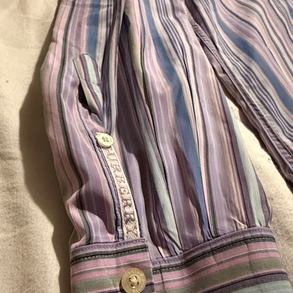 Burberry Multicolor Striped Dress Shirt - Picture 5 of 5